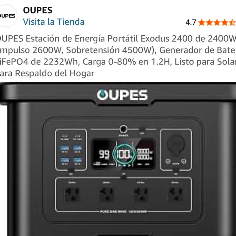Estación de energía Oupes
