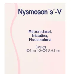 5 ovulos de metronidazol con nistatina y fluocinolona