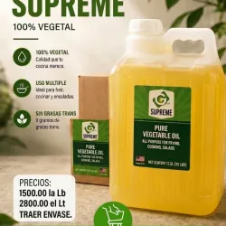 Aceite x lb