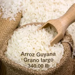 Arroz de Guyana por lb