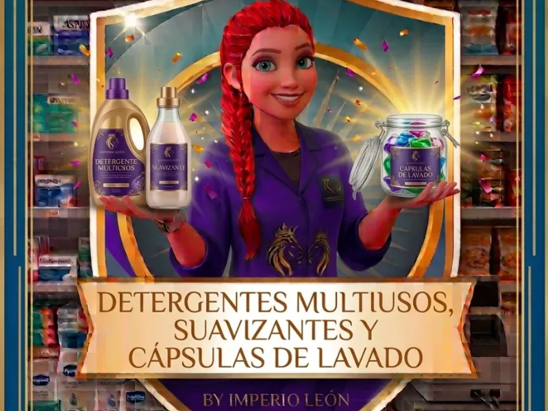 Detergentes Multiusos Suavizantes y Cápsulas de lavado