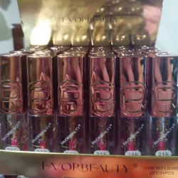 Brillo con pinticas 24k