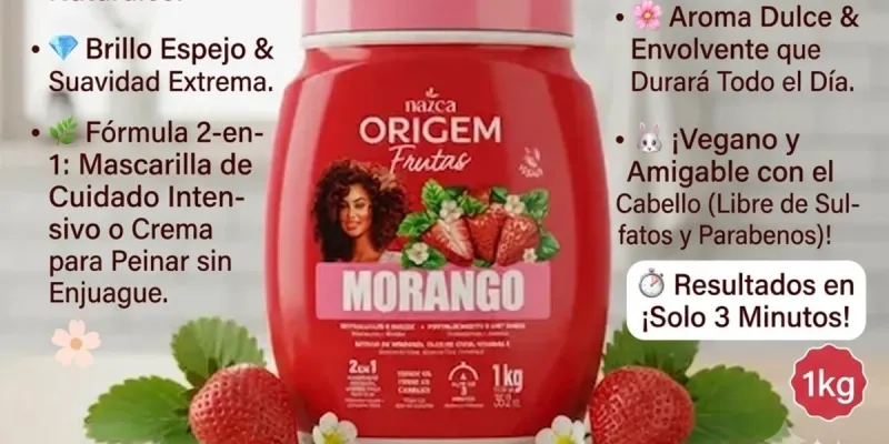 Crema de tratamiento 2 en 1. Fresa 1 kg
