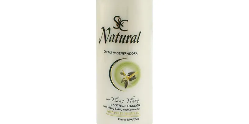 Crema natural regeneradora