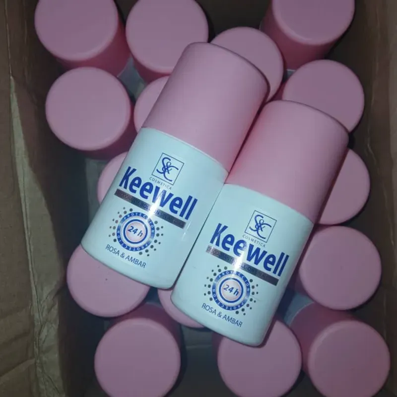 Desodorante keewell rosa & ambar 