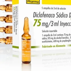 Diclofenaco inyectable 75mg