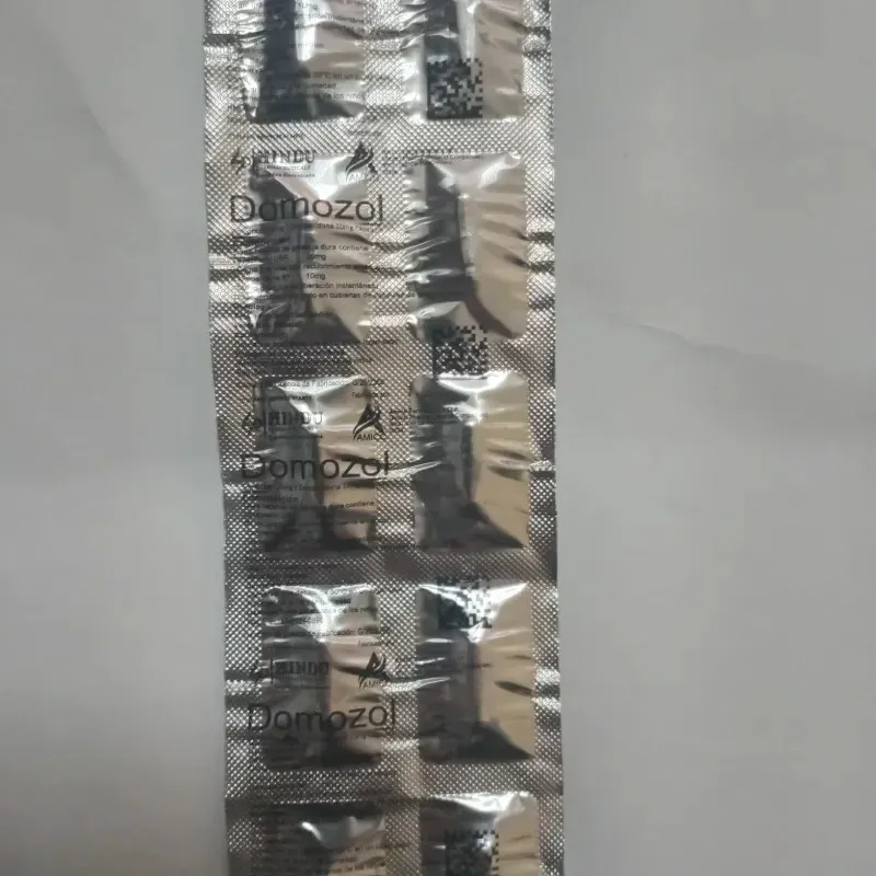 Domozol. Domperidona 10mg+ Omeprazol 20mg