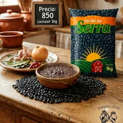 Frijol negro 1kg