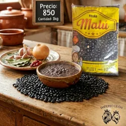 Frijol negro 1kg