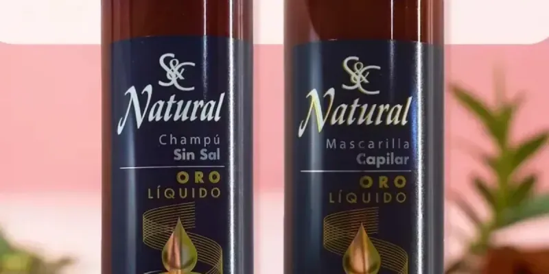 Juego de champú y acondicionador Oro líquido 