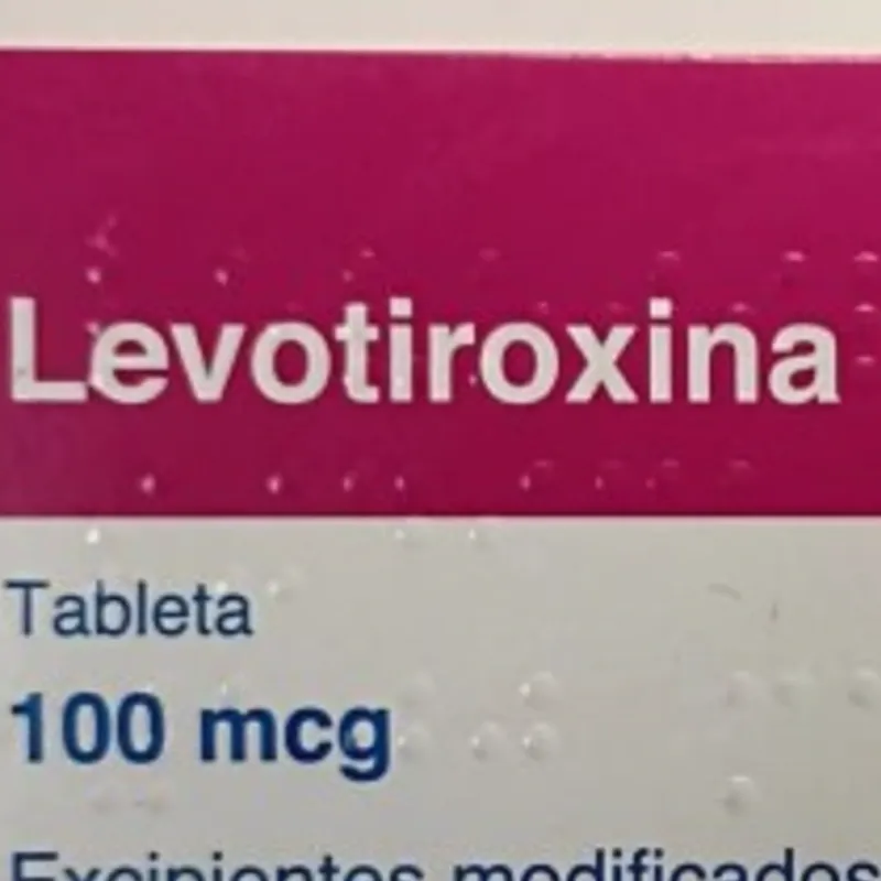 Levotiroxina 10 tabl de 100mcg