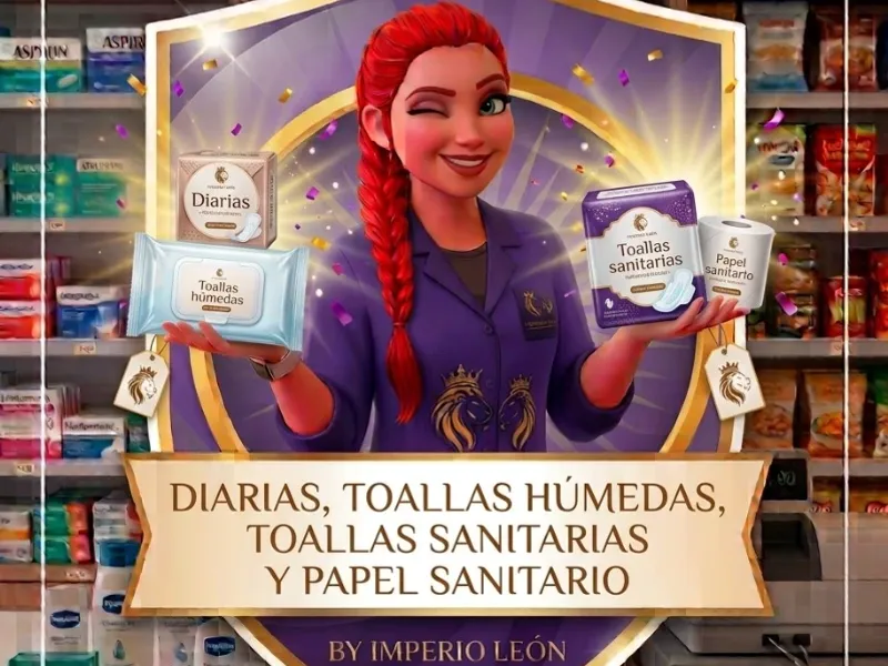 Diarias, toallas húmedas, intimas, Papel Higiénico