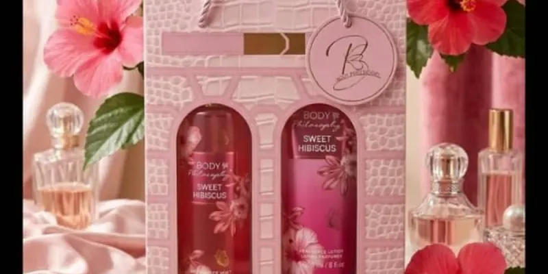 Set Colonia y Crema 💗 Sweet Hibiscus