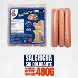 Salchichas 480 gramos