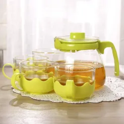 Jarra de 1lt con 4 tazas