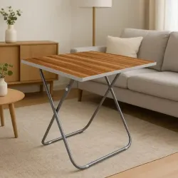 Mesa plegable de melamina