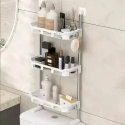 Organizador de baño de 3 niveles