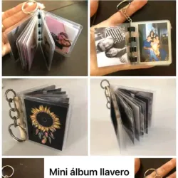 Llavero mini álbum 