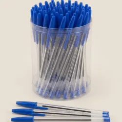 Bolígrafos de Tinta Azul