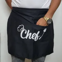 Delantal corto para dependientes (adultos)