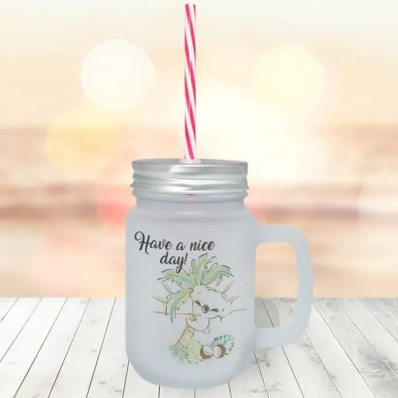 Jarra Nevada con Tapa Metálica