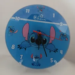 Reloj de Vidrio Redondo