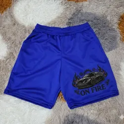 Short Azul de Adulto