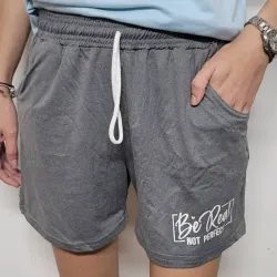 Short gris de mujer (adultos)