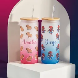Vaso de Cristal Nevado