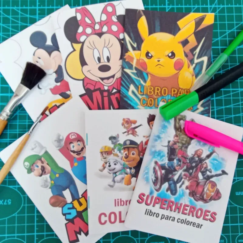 Libros de colorear pequeños 