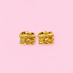 Aretes cuadrados