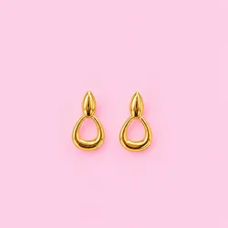 Aretes ovalados