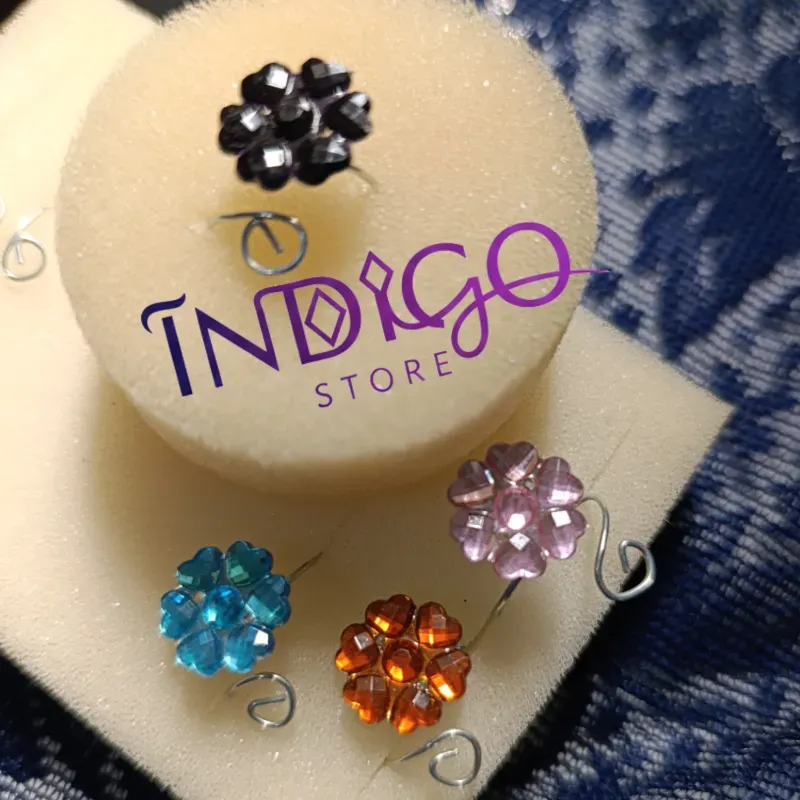 Anillos de flores cristalizadas #2