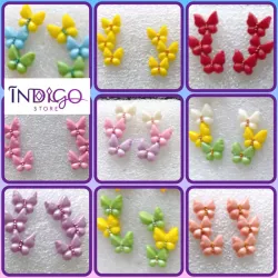 Aretes de mariposas