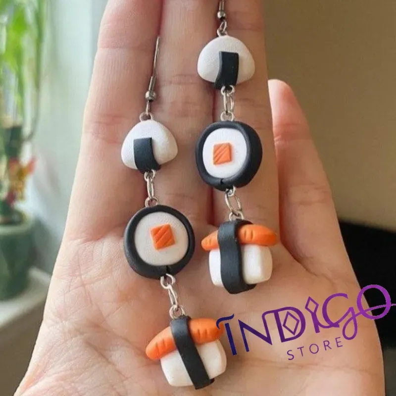 Aretes de sushi 🍣