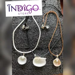 Collar de conchas marinas