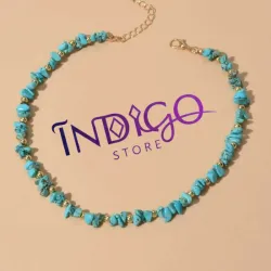 Collar de piedras naturales