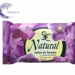 Jabon Natural de Violeta 75 g.