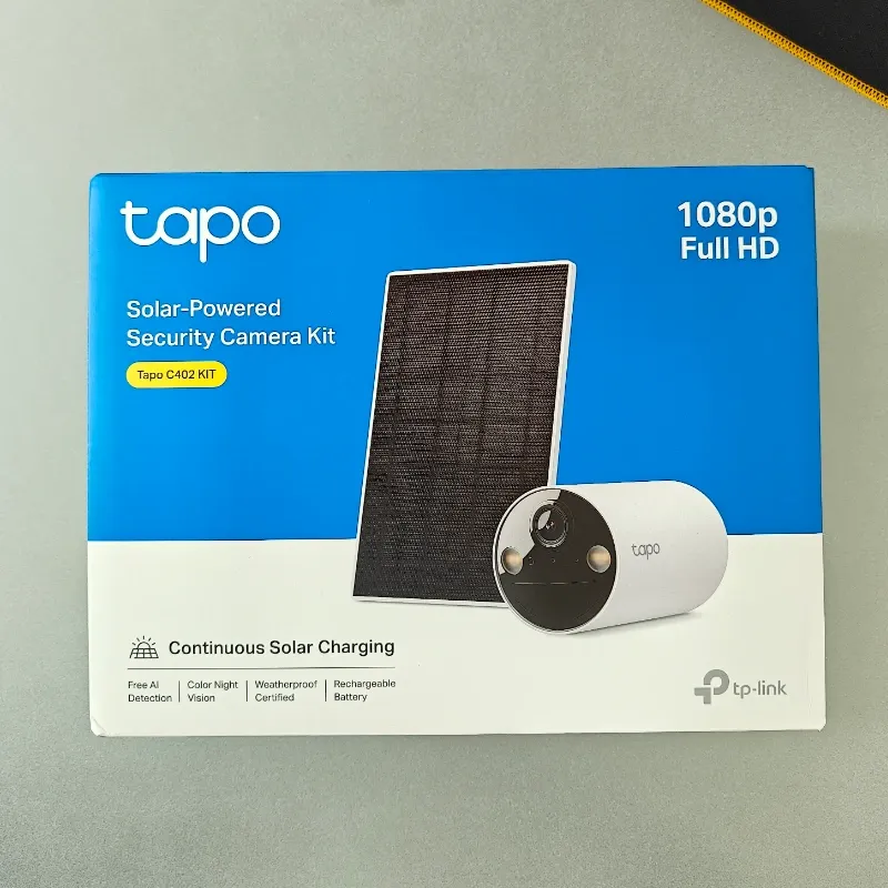 Cámara de seguridad tp-link tapo C402 Kit