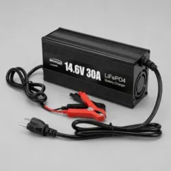 Cargador inteligente ultra rápido para baterías LiFePO4