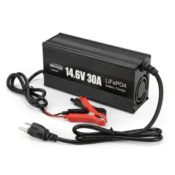 Cargador inteligente ultra rápido para baterías LiFePO4