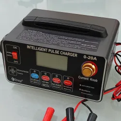 Cargador Inteligente Ultra Rápido para Baterías LiFePO4, Litio y Plomo-Acido