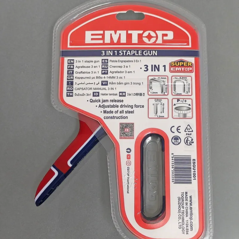 Engrapadora tipo pistola EMTOP