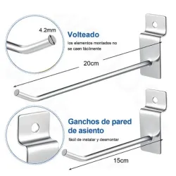 Gancho exhibidor de productos