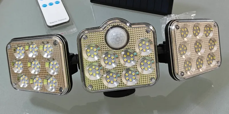 Lámparas LED con panel solar