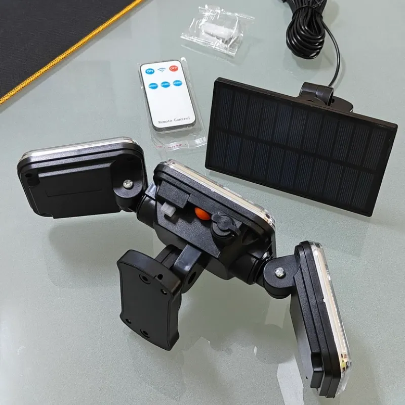 Lámparas LED con panel solar