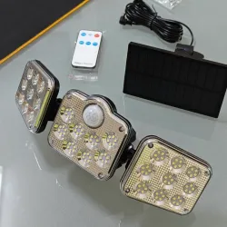 Lámparas LED con panel solar