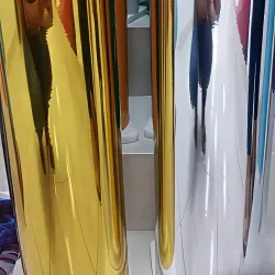 Vinilos adhesivo de corte - color Esmerilado Plata