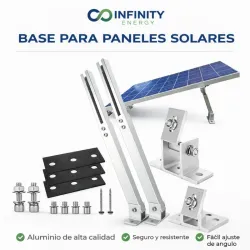 BASE AJUSTABLE PARA PANEL SOLAR
