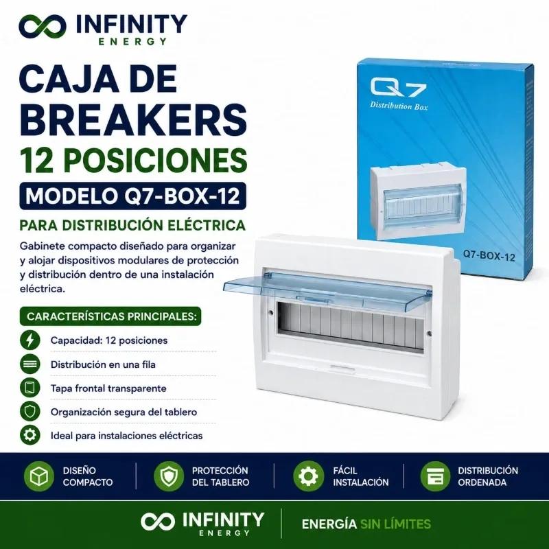 📦 CAJA DE BREAKERS — 12 POSICIONES